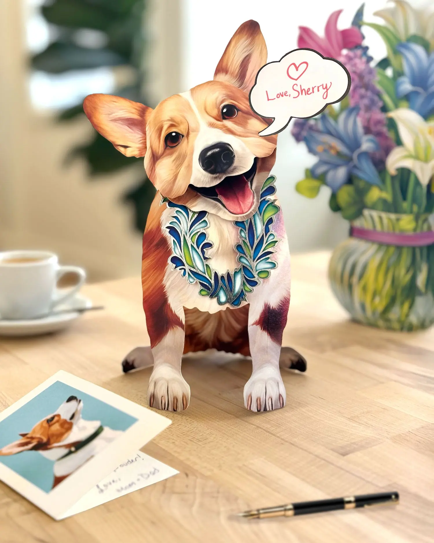 Corgi Pop-Up Card - Image 4