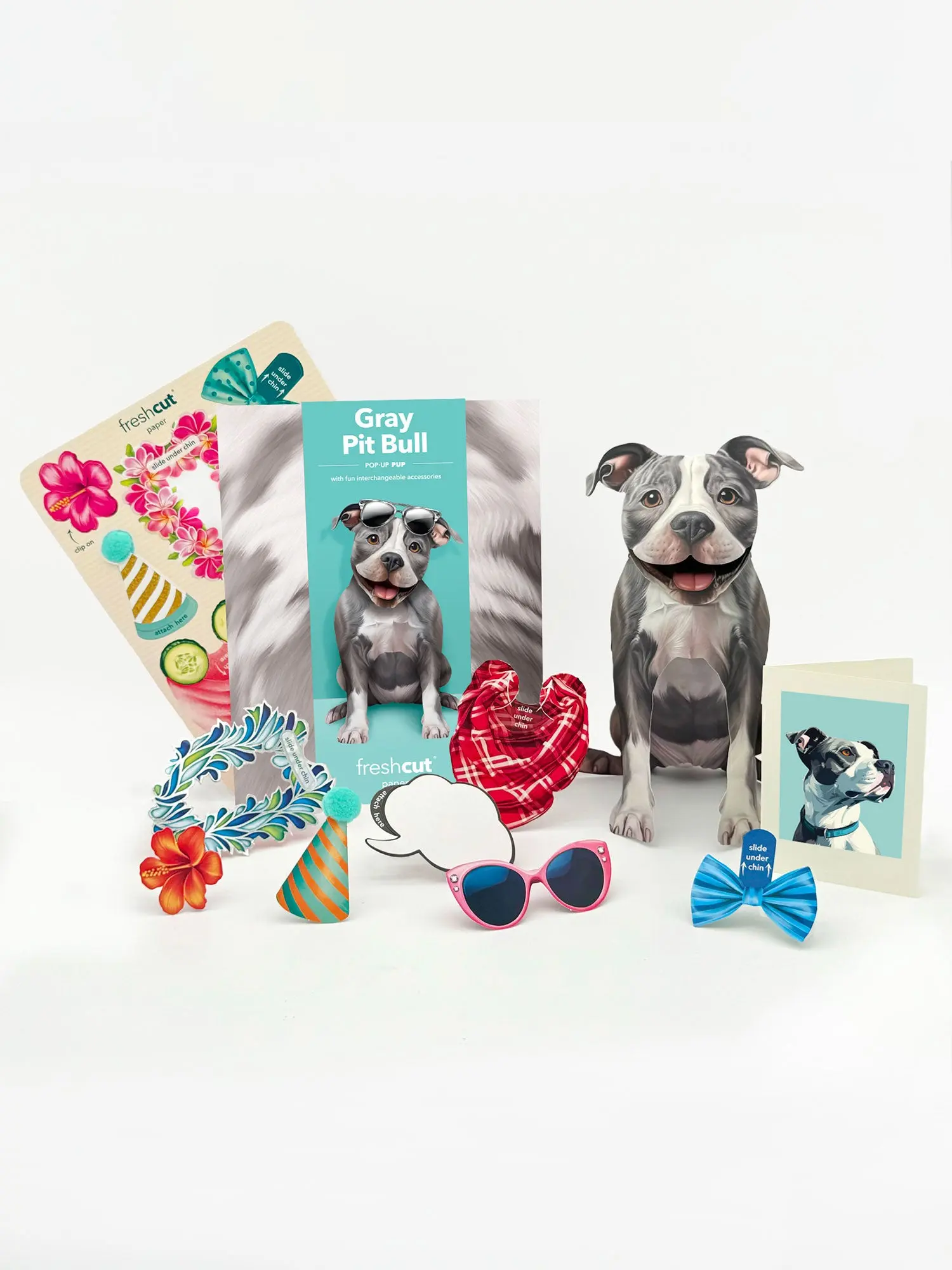 Pit Bull Pop-Up Card - Image 2