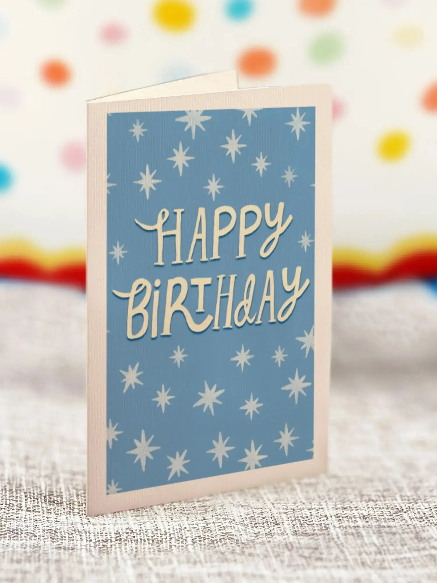 Mini Confetti Cake Pop-Up Card - Image 5