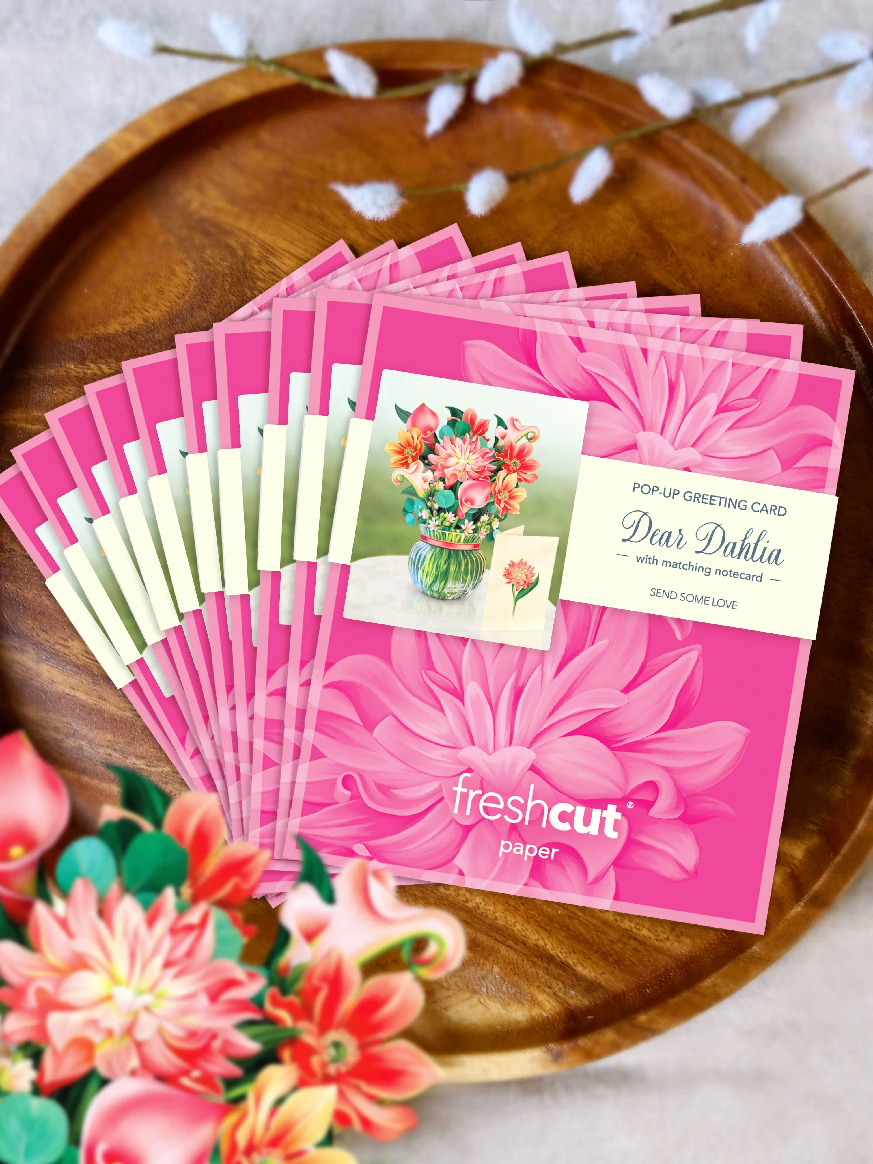 Mini Dear Dahlia Pop-Up Card - Image 8