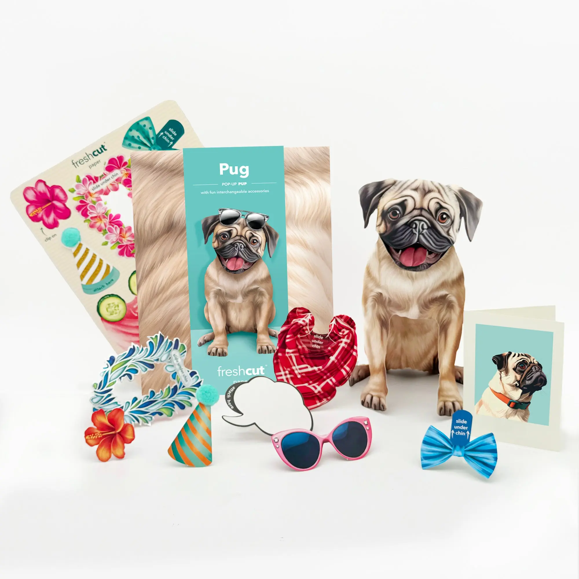 Pug Pop-Up Card - Image 2