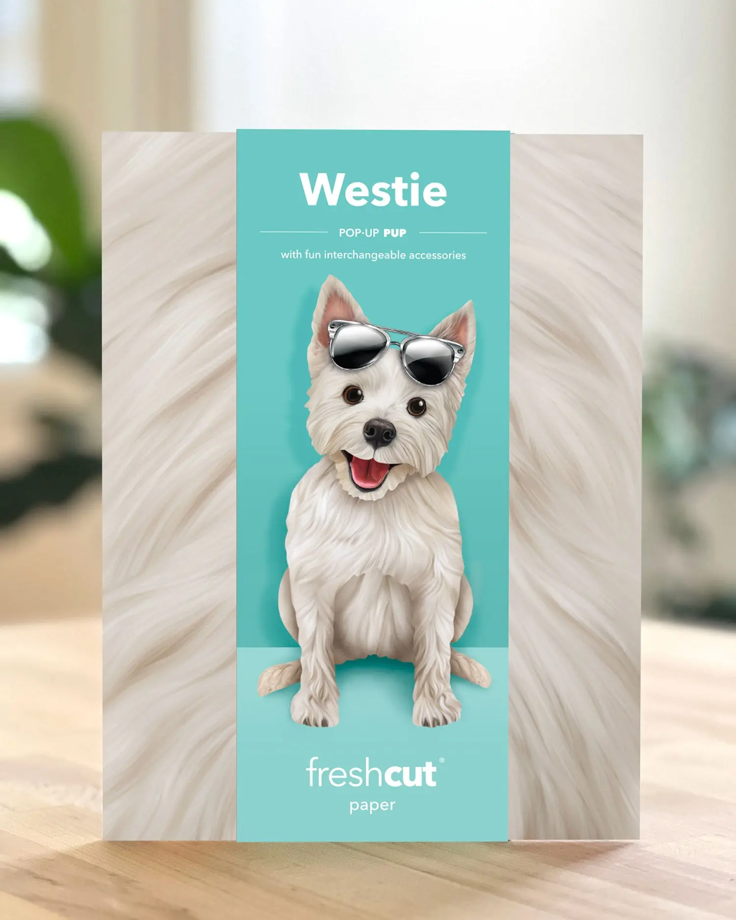 Westie Pop-Up Card - Image 5